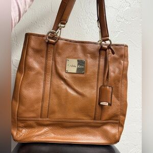 Calvin Klein Tan Leather Tote